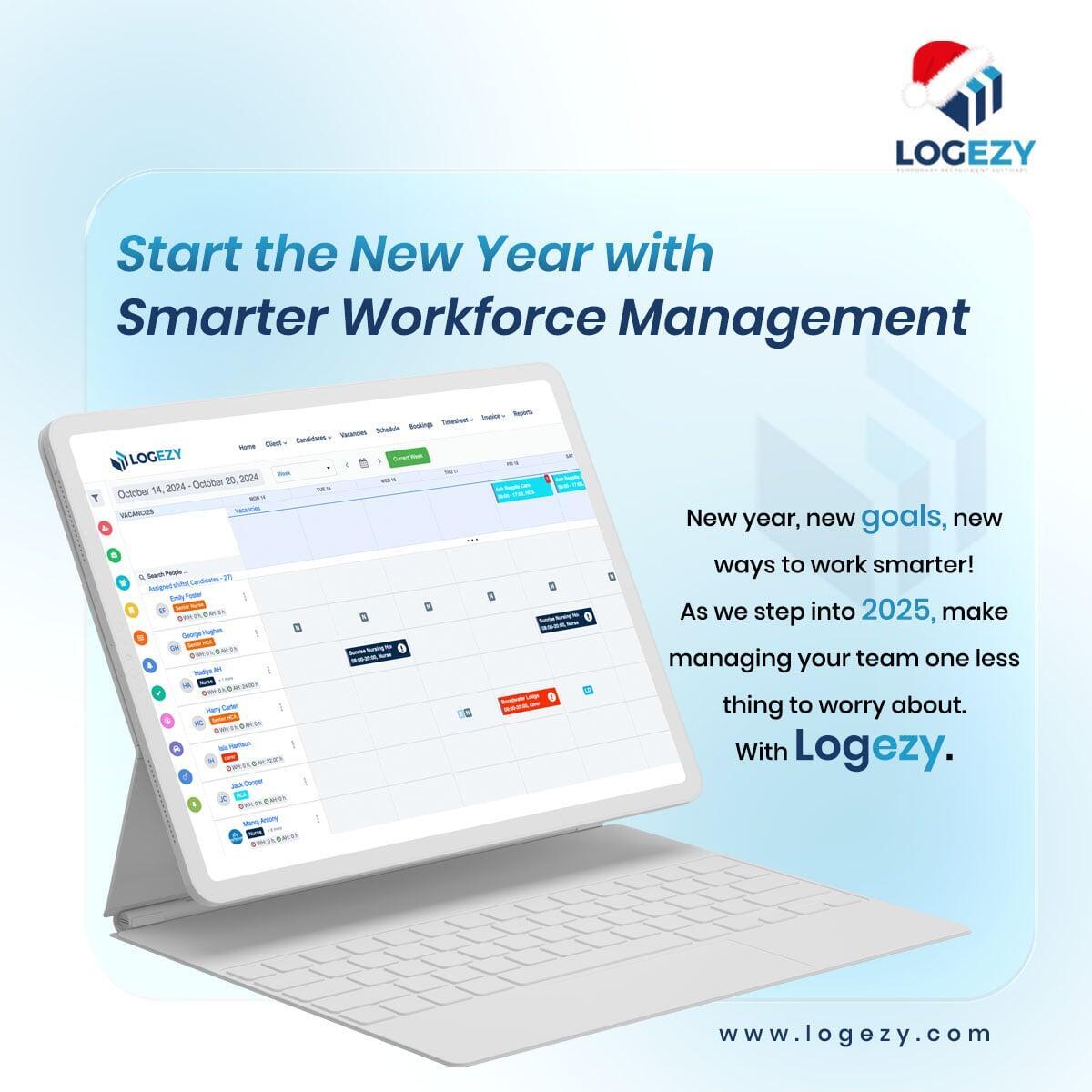 New Year, New Goals: Work Smarter with Logezy in 2025