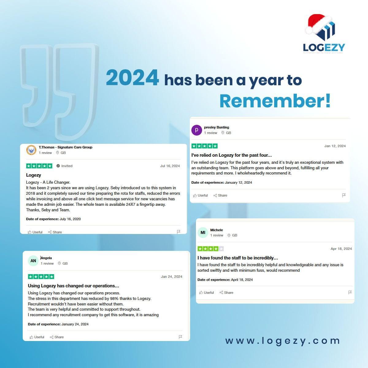 2024 in Review: A Year of Simplifying Temp Recruitment with Logezy